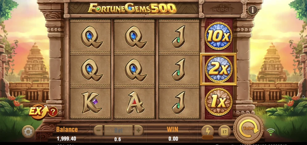Fortune Gems 500 gameplay